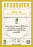 2025-26 Cricket Traders - Decorated - D 07 - Adam Zampa - Australia