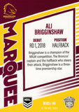 2025 NRL Elite - Marquee - M 03 - Ali Brigginshaw - Broncos
