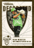 2025-26 Cricket Traders - Decorated - D 12 - Beau Webster - Australia