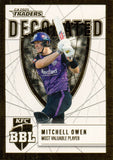 2025-26 Cricket Traders - Decorated - D 20 - Mitchell Owen - Hobart Hurricanes