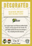 2025-26 Cricket Traders - Decorated - D 29 - Heather Knight - Sydney Thunder