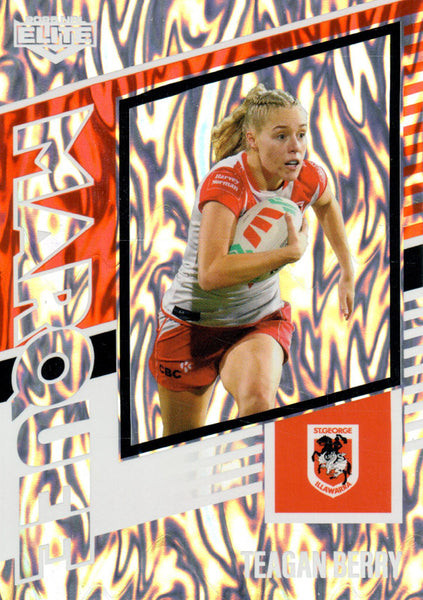 2025 NRL Elite - Marquee - M 36 - Teagan Berry - Dragons