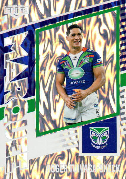 2025 NRL Elite - Marquee - M 40 - Roger Tuivasa-Sheck - Warriors