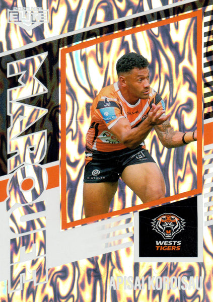 2025 NRL Elite - Marquee - M 42 - Apisai Koroisau - Tigers