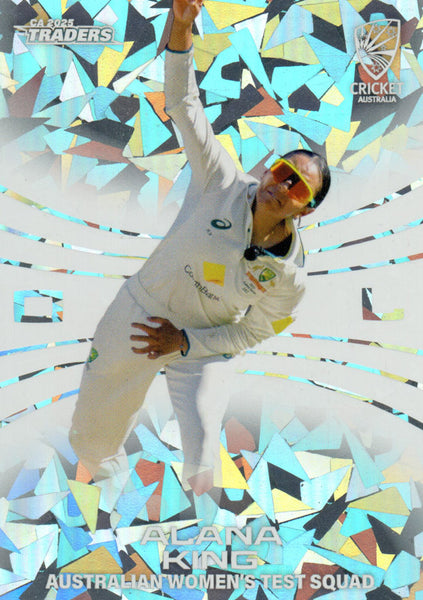 2025-26 Cricket Traders - Mojo Opal White - O 031 - Alana King - 15/37
