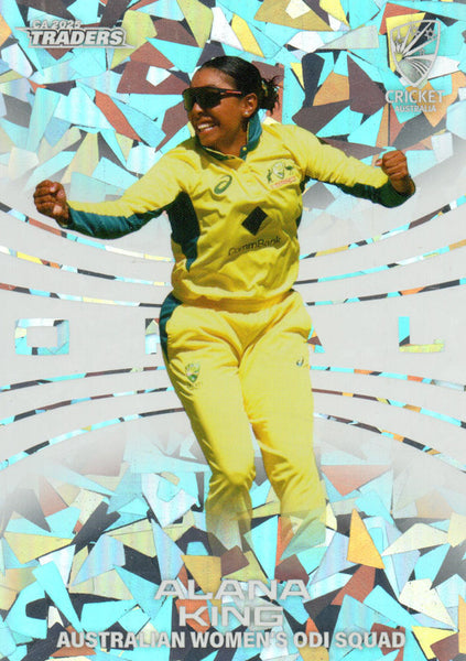 2025-26 Cricket Traders - Mojo Opal White - O 040 - Alana King - 35/37