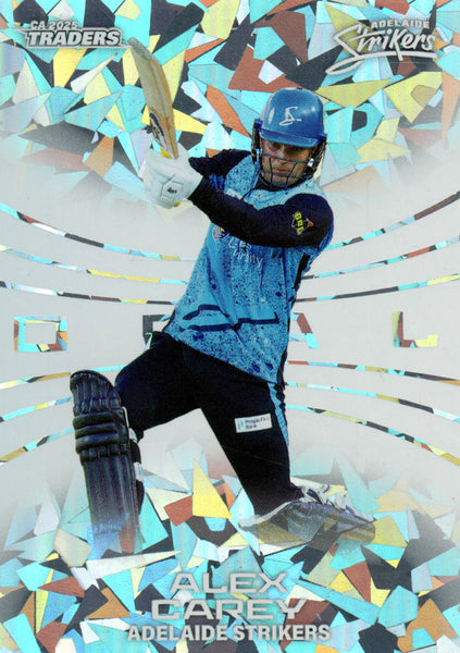 2025-26 Cricket Traders - Mojo Opal White - O 056 - Alex Carey - 23/37