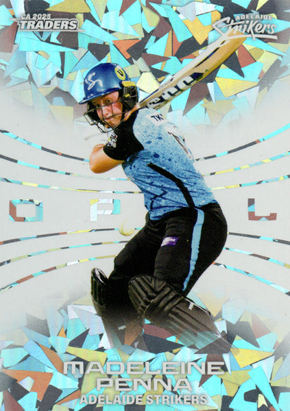 2025-26 Cricket Traders - Mojo Opal White - O 064 - Madeleine Penna - 06/37