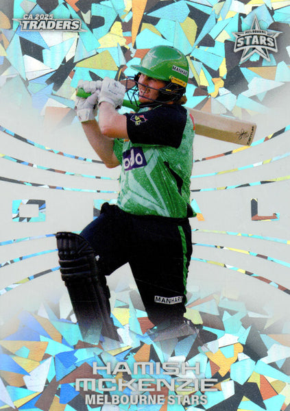 2025-26 Cricket Traders - Mojo Opal White - O 106 - Hamish Mckenzie - 06/37