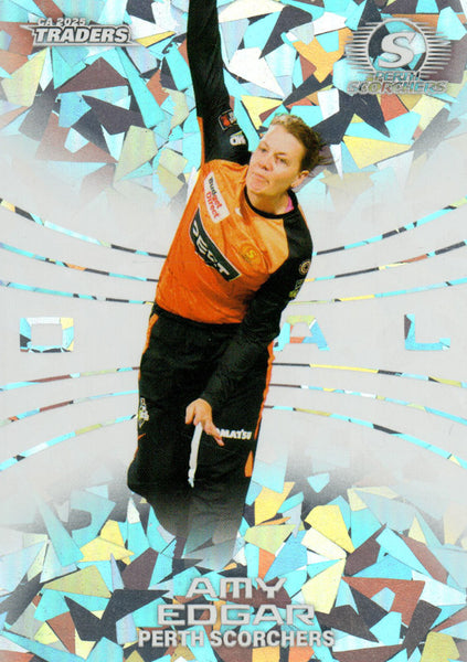 2025-26 Cricket Traders - Mojo Opal White - O 124 - Amy Edgar - 07/37