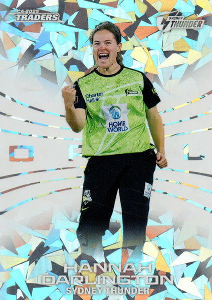 2025-26 Cricket Traders - Mojo Opal White - O 148 - Hannah Darlington - 09/37