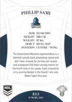 2023 NRL Elite Common Card - 053 - Phillip Sami - Gold Coast Titans