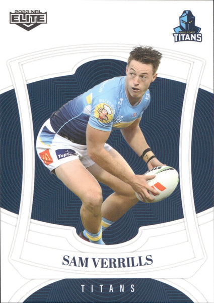 2023 NRL Elite Common Card - 054 - Sam Verrills - Gold Coast Titans