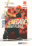 2025-26 Cricket Traders - Breakout - BO 09 - Harry Dixon - Melbourne Renegades