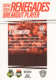 2025-26 Cricket Traders - Breakout - BO 10 - Milly Illingworth - Melbourne Renegades