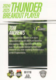 2025-26 Cricket Traders - Breakout - BO 17 - Tom Andrews - Sydney Thunder