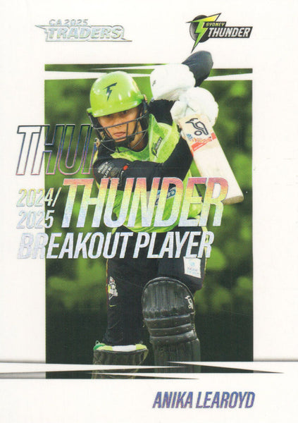2025-26 Cricket Traders - Breakout - BO 18 - Anika Learoyd - Sydney Thunder