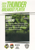 2025-26 Cricket Traders - Breakout - BO 18 - Anika Learoyd - Sydney Thunder