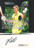2025-26 Cricket Traders - Breakout Signature - BOS 02 - Georgia Voll - 130/177