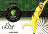 2025-26 Cricket Traders - Authentic Signature Team - AST 03 - Adam Zampa - 21/47