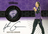 2025-26 Cricket Traders - Authentic Signature Team - AST 07 - Heather Graham - 18/47
