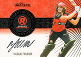 2025-26 Cricket Traders - Authentic Signature Team - AST 08 - Nicole Faltum - 41/47