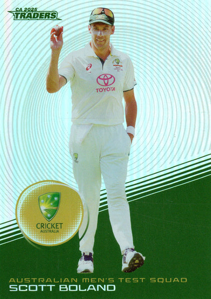 2025-26 Cricket Traders - Silver - S 001 - Scott Boland - Australia Men's Test