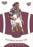 2023 NRL Elite Common Card - 060 - Haumole Olakau’atu - Manly-Warringah Sea Eagles