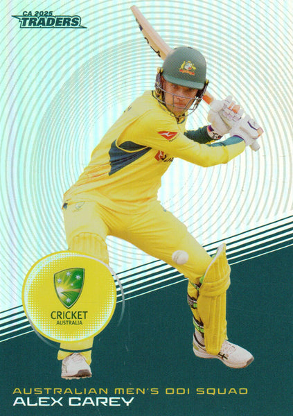 2025-26 Cricket Traders - Silver - S 011 - Alex Carey - Australia Men's ODI