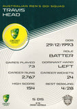 2025-26 Cricket Traders - Silver - S 015 - Travis Head - Australia Men's ODI