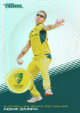 2025-26 Cricket Traders - Silver - S 018 - Adam Zampa - Australia Men's ODI