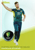 2025-26 Cricket Traders - Silver - S 026 - Marcus Stoinis - Australia Men's T20