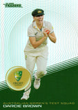 2025-26 Cricket Traders - Silver - S 028 - Darcie Brown - Australia Women's Test