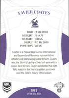 2023 NRL Elite Common Card - 065 - Xavier Coates - Melbourne Storm