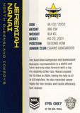 2025 NRL Traders - Parallel - P 087 - Jeremiah Nanai - North Queensland Cowboys
