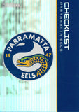 2025 NRL Traders - Parallel - P 091 - Eels Checklist - Parramatta Eels
