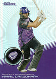 2025-26 Cricket Traders - Silver - S 079 - Nikhil Chaudhary - Hobart Hurricanes