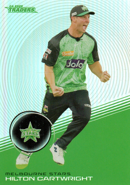 2025-26 Cricket Traders - Silver - S 104 - Hilton Cartwright - Melbourne Stars