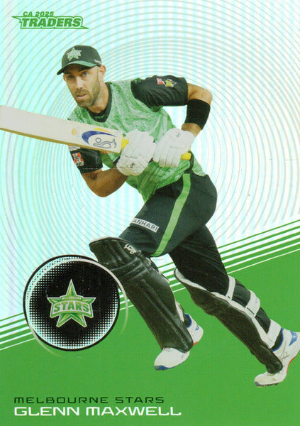 2025-26 Cricket Traders - Silver - S 105 - Glenn Maxwell - Melbourne Stars
