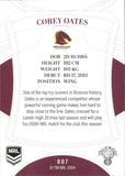 2023 NRL Elite Common Card - 007 - Corey Oates - Brisbane Broncos