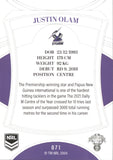 2023 NRL Elite Common Card - 071 - Justin Olam - Melbourne Storm