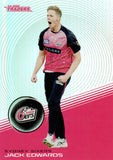 2025-26 Cricket Traders - Silver - S 129 - Jack Edwards - Sydney Sixers