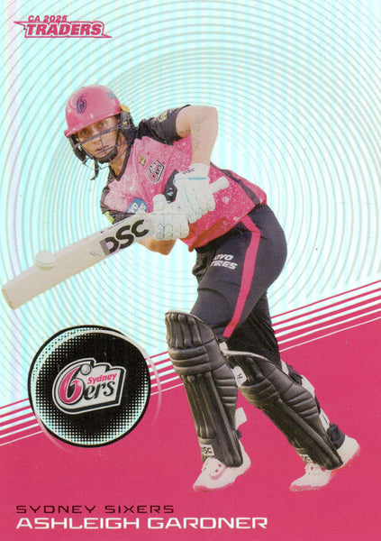 2025-26 Cricket Traders - Silver - S 136 - Ashleigh Gardner - Sydney Sixers