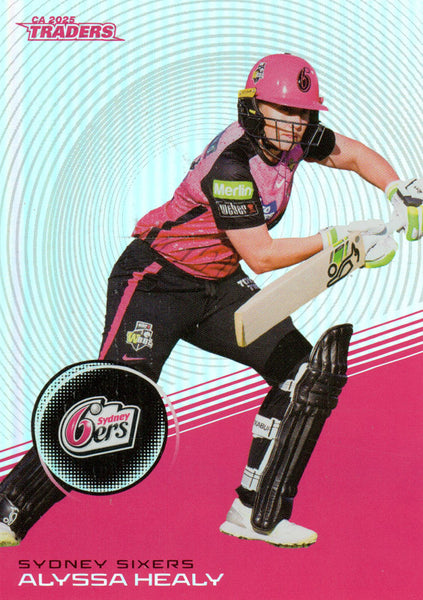 2025-26 Cricket Traders - Silver - S 137 - Alyssa Healy - Sydney Sixers