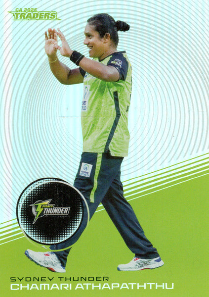 2025-26 Cricket Traders - Silver - S 146 - Chamari Athapaththu - Sydney Thunder