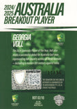 2025-26 Cricket Traders - Breakout Signature - BOT 02 - Georgia Voll - 11/56