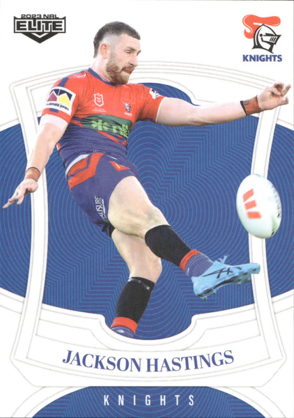 2023 NRL Elite Common Card - 076 - Jackson Hastings - Newcastle Knights