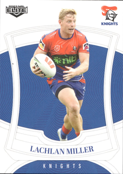 2023 NRL Elite Common Card - 077 - Lachlan Miller - Newcastle Knights