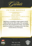 2025-26 Cricket Traders - The Greats - TG 11 - Peter Siddle – 26.01.2022 - 027/148