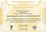 2025-26 Cricket Traders - International Series Gold - ISG 29 - Ashleigh Gardner - 123/139